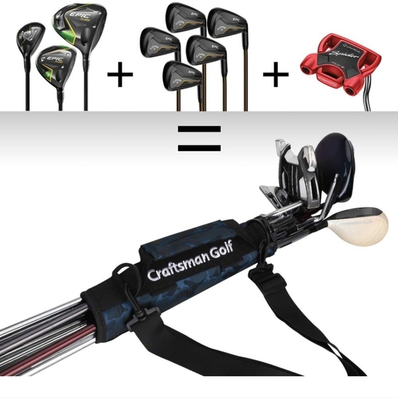 Craftsman Golf Portable Mini Carry Bag Shoulder ... - Picture 5 of 7